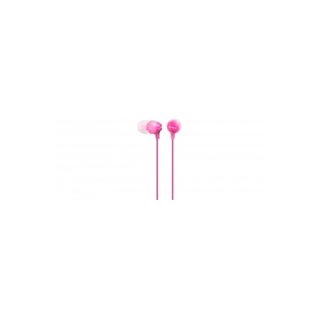Sony MDR-EX15AP - EX Series - earphones with mic - in-ear - wired - 3.5 mm jack - pink - 1