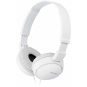 Sony MDR-ZX110AP - Headphones with mic - full size - wired - 3.5 mm jack - white