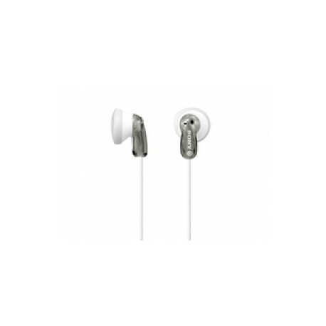 Sony MDR-E9LP - Headphones - ear-bud - wired - 3.5 mm jack - grey - 0