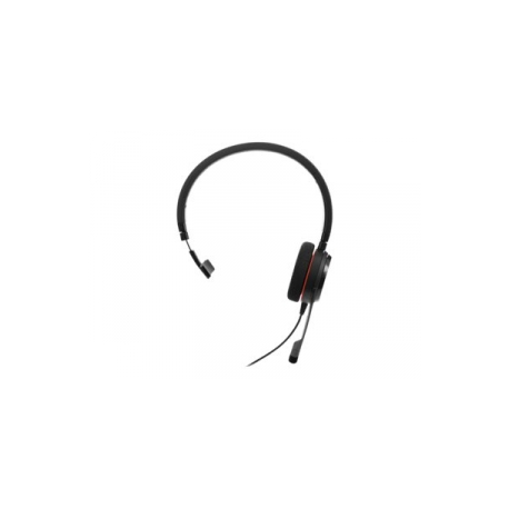 Jabra Evolve 20 MS mono - Headset - on-ear - wired - USB - Certified for Skype for Business - 0