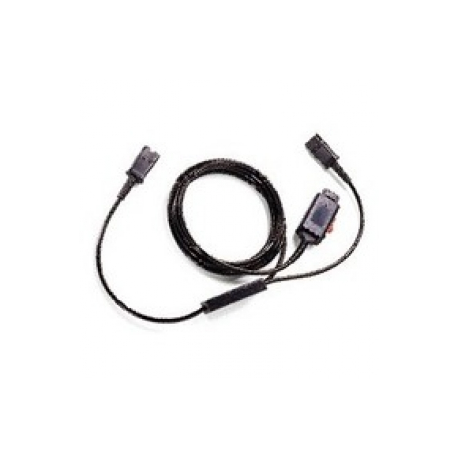 Poly Y Adapter Trainer - Headset splitter - Quick Disconnect to Quick Disconnect - for Avaya M12; Poly A22, E10, M12, M22, MX10, P10, S20; Headset Switcher MX10; P10 Series - 0