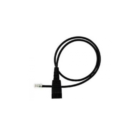 Jabra - Headset cable - RJ-10 male to Quick Disconnect male - 0.5 m - 0