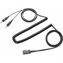 Poly - AV / multimedia cable - stereo mini jack (M) - black