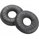 Poly - Ear cushion - black (pack of 2) - for SupraPlus H251