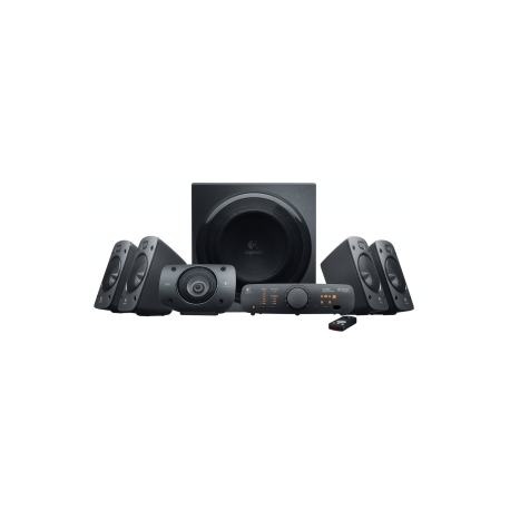 Logitech Z-906 - Speaker system - For home theatre - 5.1-channel - 500 Watt (Total) - 9
