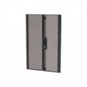 APC - Rack door - black - 20U - for NetShelter SX Colocation 2 x 20U Enclosure with Sides