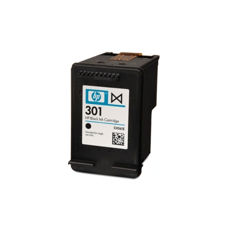 HP 301 - Black - original - ink cartridge - for Deskjet 1050A J410, 1051A J410, 10XX, 10XX J410, 15XX, 2000, 2050 J510, 2050A J510 - 2