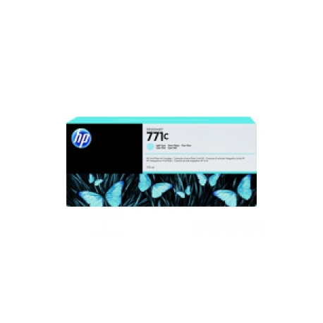 HP 771C - 775 ml - light cyan - original - ink cartridge - for DesignJet Z6200, Z6600, Z6610, Z6800, Z6810 - 0
