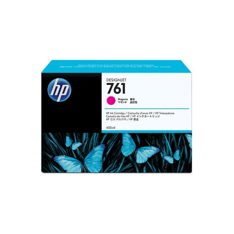 HP 761 - 400 ml - magenta - original - DesignJet - ink cartridge - for DesignJet T7100, T7200 Production Printer - 1