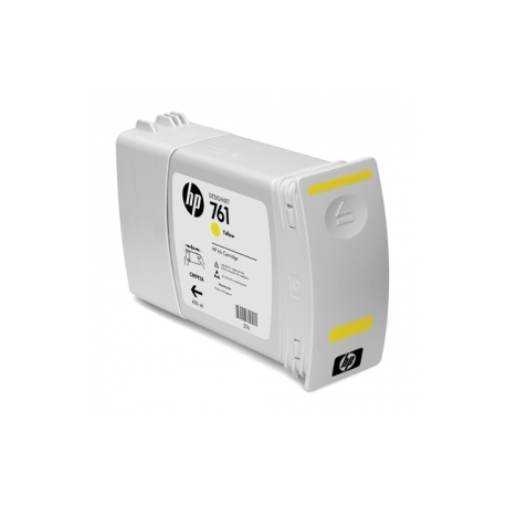 HP 761 - 400 ml - yellow - original - DesignJet - ink cartridge - for DesignJet T7100, T7200 Production Printer - 2
