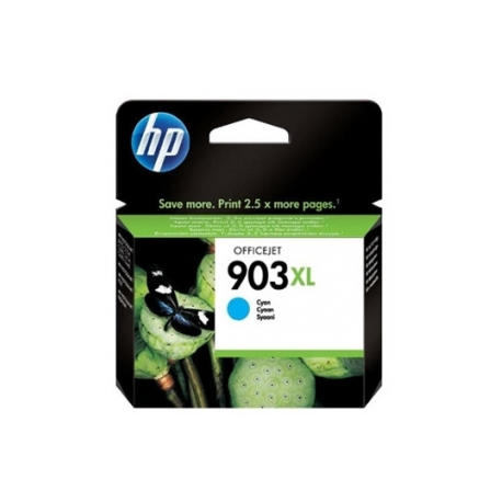 HP 903XL - 9.5 ml - High Yield - cyan - original - ink cartridge - for Officejet 6951, 6954, 6962; Officejet Pro 6960, 6961, 6970, 6971, 6974, 6975 - 2