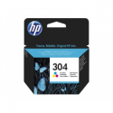 HP 304 - Colour (cyan, magenta, yellow) - original - ink cartridge - for AMP 130; Deskjet 26XX, 37XX; Envy 50XX