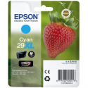 Epson 29XL - 6.4 ml - XL - cyan - original - blister with RF / acoustic alarm - ink cartridge - for Expression Home XP-235, 245, 247, 255, 332, 335, 342, 345, 432, 435, 442, 445, 455