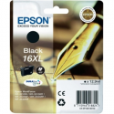 Epson 16XL - 12.9 ml - XL - black - original - blister - ink cartridge - for WorkForce WF-2010, 2510, 2520, 2530, 2540, 2630, 2650, 2660, 2750, 2760