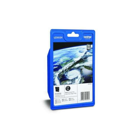 Brother LC985BK - Black - original - ink cartridge - for Brother DCP-J125, DCP-J140, DCP-J315, DCP-J515, MFC-J220, MFC-J265, MFC-J410, MFC-J415 - 0