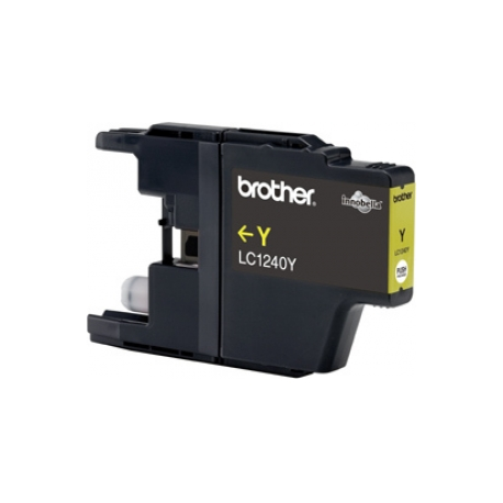 Brother LC1240Y - Yellow - original - ink cartridge - for Brother DCP-J525, J725, J925, MFC-J430, J5910, J625, J6510, J6710, J6910, J825 - 2