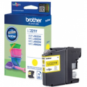 Brother LC221Y - Yellow - original - ink cartridge - for Brother DCP-J562DW, MFC-J480DW, MFC-J680DW, MFC-J880DW