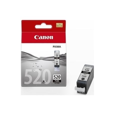 Canon PGI-520BK - 19 ml - black - original - ink tank - for PIXMA iP3600, iP4700, MP540, MP550, MP560, MP620, MP630, MP640, MP980, MP990, MX860, MX870 - 1