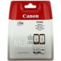 Canon PG-545 XL / CL-546XL Photo Value Pack - 2-pack - High Yield - black, colour (cyan, magenta, yellow) - original - 100 x 150 mm 50 sheet(s) blister - ink cartridge / paper kit - for PIXMA TR4551, TR4650, TR4651, TS3350, TS3351, TS3352, TS3355, TS3450, TS3451, TS3452