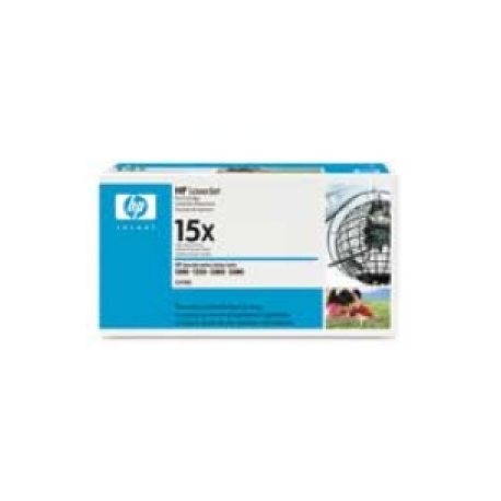 HP 15X - High Yield - black - original - LaserJet - toner cartridge (C7115X) - for LaserJet 1000, 1005, 1200, 1220, 3300, 3310, 3320, 3330, 3380 - 0