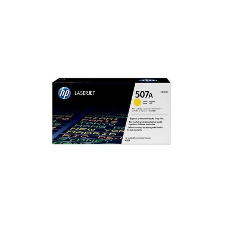 HP 507Y - High capacity - yellow - original - LaserJet - toner cartridge (CE402YC) Contract - for LaserJet Enterprise MFP M575; LaserJet Enterprise Flow MFP M575; LaserJet Pro MFP M570 - 0