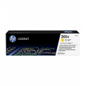 HP 201X - High Yield - yellow - original - LaserJet - toner cartridge (CF402X) - for Color LaserJet Pro M252dn, M252dw, M252n, MFP M274n, MFP M277c6, MFP M277dw, MFP M277n