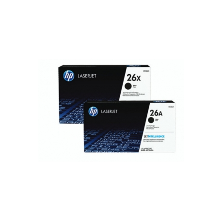 HP 26X - High Yield - black - original - LaserJet - toner cartridge (CF226XC) Contract - for LaserJet Pro M402d, M402dn, M402dne, M402dw, M402n, MFP M426dw, MFP M426fdn, MFP M426fdw - 2