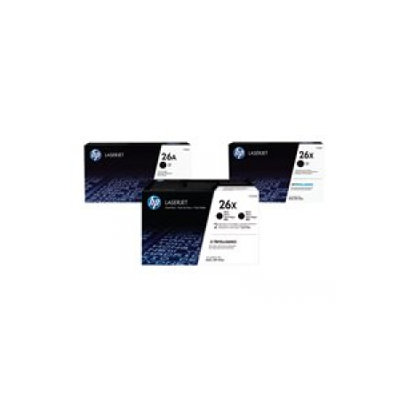 HP 26X - 2-pack - High Yield - black - original - LaserJet - toner cartridge (CF226XD) - for LaserJet Pro M402, MFP M426 - 0