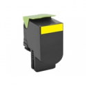 Lexmark - Yellow - original - toner cartridge - for Lexmark CX410de, CX410dte, CX410e, CX510de, CX510dhe, CX510dthe