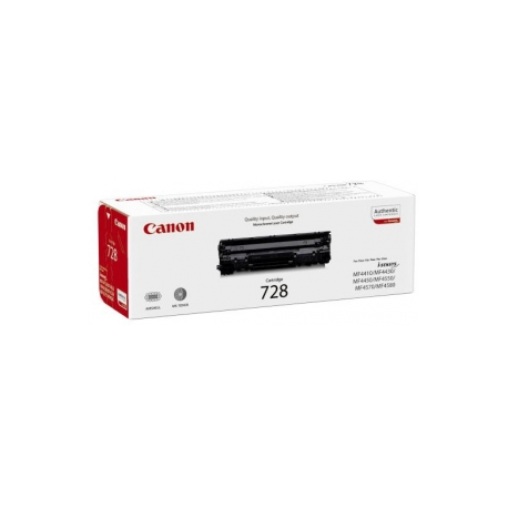 Canon CRG-728 - Black - original - toner cartridge - for ImageCLASS MF4750; i-SENSYS FAX-L150, L170, L410, MF4550, MF4730, MF4750, MF4870, MF4890 - 2