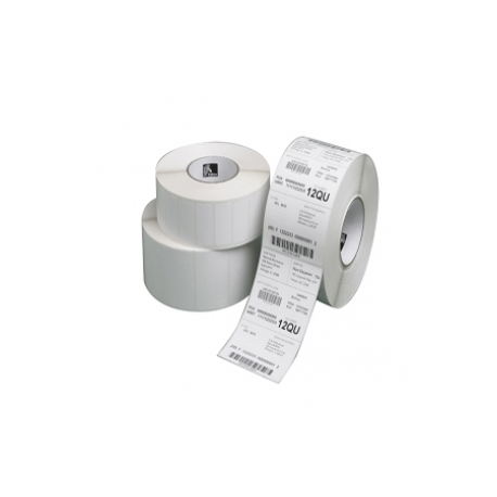 Zebra 8000T Void Matte - Polyester - matte - adhesive - silver - 25 x 51 mm 5000 label(s) (2 roll(s) x 2500) labels - for Zebra 110, 140, 220, Z4Mplus, Z6MPlus, ZM400, ZM600; Xi Series 140, 170; Z Series ZM600 - 0