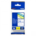 Brother TZe-253 - Blue on white - Roll (2.4 cm x 8 m) 1 cassette(s) laminated tape - for Brother PT-D600, P750, P950; P-Touch PT-D800, E550, P900, P950; P-Touch Cube Pro PT-P910
