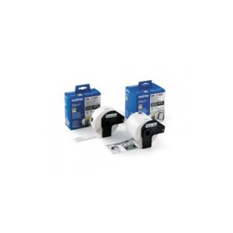 Brother DK-11218 - Black on white - Roll (2.4 cm) 1000 pcs. (1 roll(s) x 1000) labels - for Brother QL-1050, QL-1060, QL-500, QL-550, QL-560, QL-570, QL-580, QL-650, QL-700, QL-720 - 0