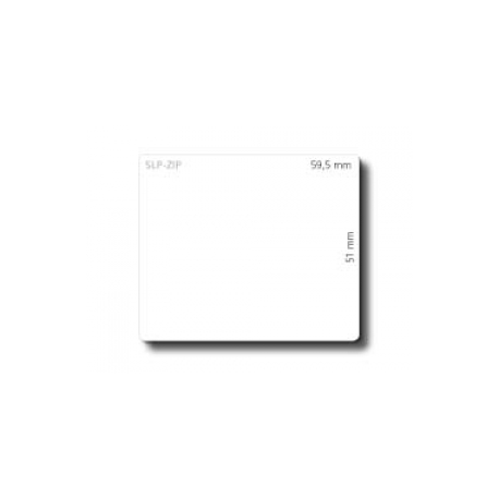 Seiko Instruments SLP-ZIP - Paper - permanent adhesive - white - 51 x 59.5 mm 190 label(s) (1 roll(s) x 190) labels - for Smart Label Printer 620 - 0