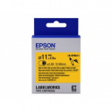 Epson LabelWorks LK-6YBA11 - Black on yellow - Roll (1.1 cm x 2.5 m) 1 roll(s) tube - for LabelWorks LW-1000, 300, 400, 600, 700, 900, Z5000, Z5010, Z700, Z710, Z900