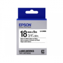 Epson LabelWorks LK-5WBN - Black on white - Roll (1.8 cm x 9 m) 1 cassette(s) label tape - for LabelWorks LW-1000, 400, 600, 700, 900, K400, Z5000, Z5010, Z700, Z710, Z900