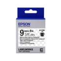 Epson LabelWorks LK-3TBN - Black on transparent - Roll (0.9 cm x 9 m) 1 cassette(s) label tape - for LabelWorks LW-1000, 300, 400, 600, 700, 900, K400, Z5000, Z5010, Z700, Z710, Z900