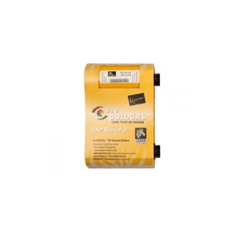 Zebra ix Series YMCKOK - Colour (yellow, magenta, cyan, resin black, overlay, resin black) - print ribbon (colour) - 0