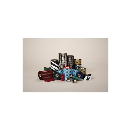 Zebra 3400 Wax / Resin Premium - 6-pack - 11 mm x 74 m - print ribbon - 0