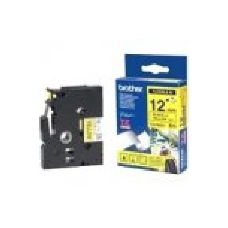 Brother TZe-FX631 - Black on yellow - Roll (1.2 cm x 8 m) 1 cassette(s) flexible ID tape - for Brother PT-D210, D600, H110; P-Touch PT-1005, D200, D450, E550, H110, P300, P900, P950 - 0