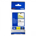 Brother TZe-S251 - Extra strength adhesive - black on white - Roll (2.4 cm x 8 m) 1 cassette(s) laminated tape - for Brother PT-D600; P-Touch PT-3600, D800, E550, E800, P750, P900, P950; P-Touch EDGE PT-P750