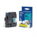 Brother TZe-551 - Black on blue - Roll (2.4 cm) 1 cassette(s) laminated tape - for Brother PT-D600; P-Touch PT-2730, 3600, D600, D800, E550, H500, P700, P750, P900, P950