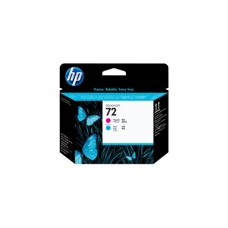 HP 72 - Cyan, magenta - printhead - for DesignJet HD Pro MFP, SD Pro MFP, T1100, T1120, T1200, T1300, T2300, T770, T790, T795 - 1