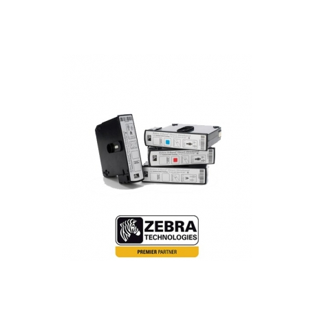 Zebra Z-Band Direct - Polypropylene (PP) - permanent acrylic adhesive - perforated - 6 mil - red, black sensing mark - 25.4 x 279.4 mm 1200 pcs. (6 roll(s) x 200) wristbands - for Zebra HC100, HC100 Patient I.D. Solution - 0