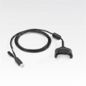 Zebra - USB cable - handheld connector (M) to USB, DC jack - for Zebra MC3000, MC3090G, MC3090R, MC3090S, MC3200