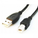 Gembird CCP-USB2-AMBM-15 - USB cable - USB Type B (M) to USB (M) - 4.5 m - molded - black