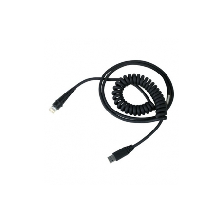 Honeywell - USB cable - USB (M) to USB (M) - 2.8 m - coiled - black - 0
