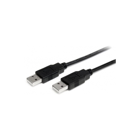 StarTech.com 2m USB 2.0 A to A Cable - M / M - 2m USB 2.0 aa Cable - USB a male to a male Cable (USB2AA2M) - USB cable - USB (M) to USB (M) - USB 2.0 - 2 m - black - for P / N: SV231HDMIUA - 2