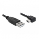 DeLOCK - USB cable - USB (M) to mini-USB Type B (M) - 50 cm - right-angled connector