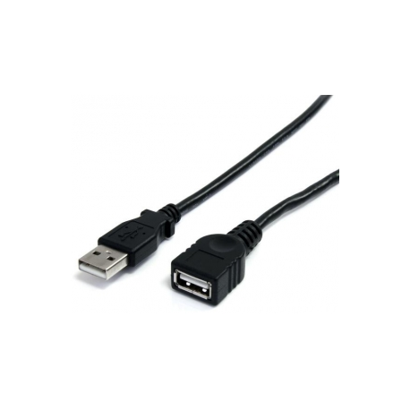 StarTech.com 6in USB 2.0 Extension Adapter Cable A to A - M / F - USB extension cable - USB (M) to USB (F) - USB 2.0 - 5.9 in - black - USBEXTAA6IN - USB extension cable - USB (M) to USB (F) - USB 2.0 - 15 cm - black - for P / N: 35FCREADBU3, MSDREADU2OTG, SU2DUPERA11, USB56KEMH2, USBDUP15, USBDUPE115, USBDUPE17 - 1